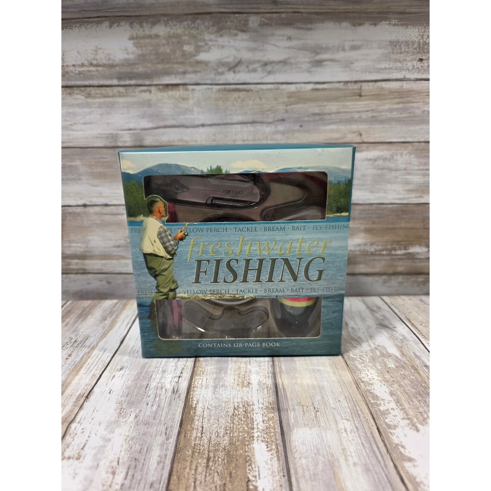 Top That Freshwater Fishing Tackle Box Book Kit Beginner‎ Angler 128 book